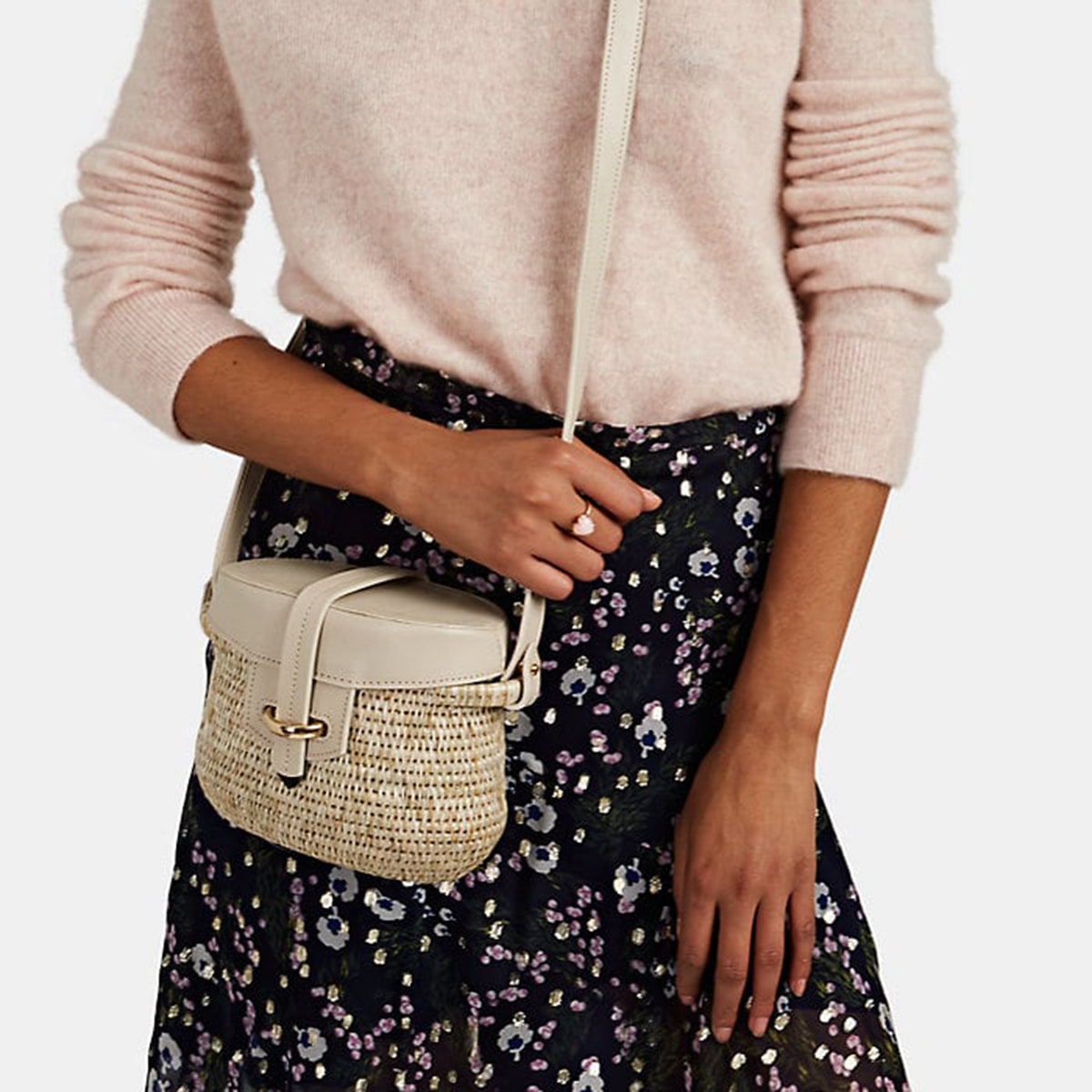 Jabu Handwoven Basket Bag