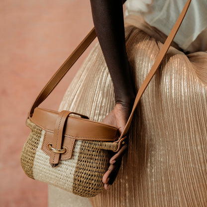 Jabu Handwoven Basket Bag