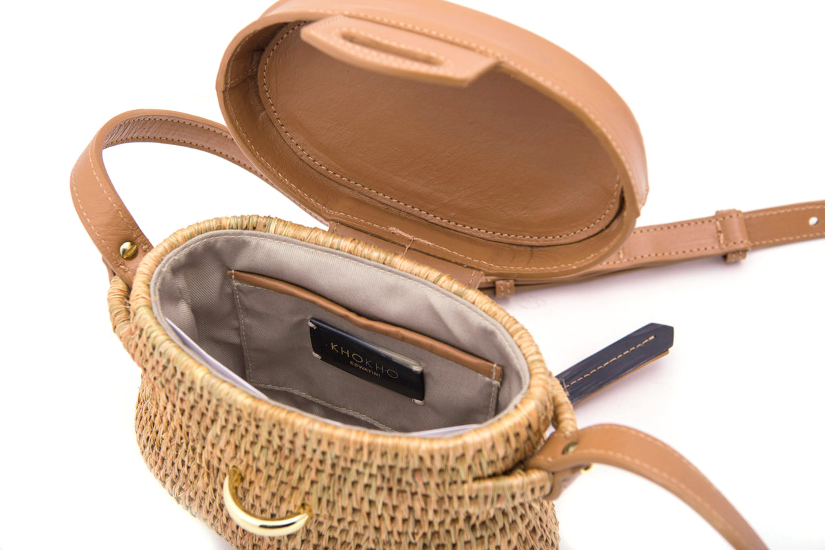 Jabu Handwoven Basket Bag