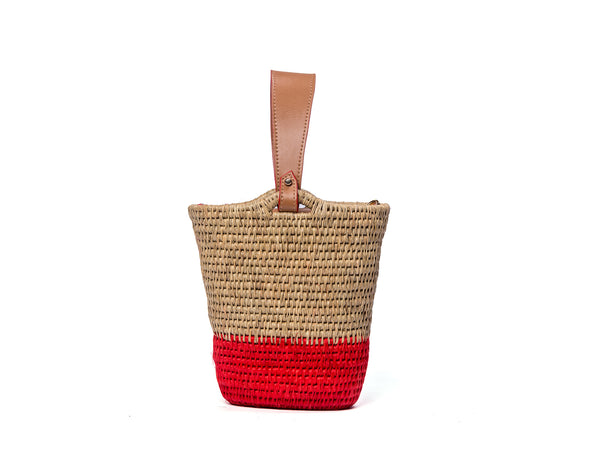Zandi Artisanal Hand-Woven Bucket Bag