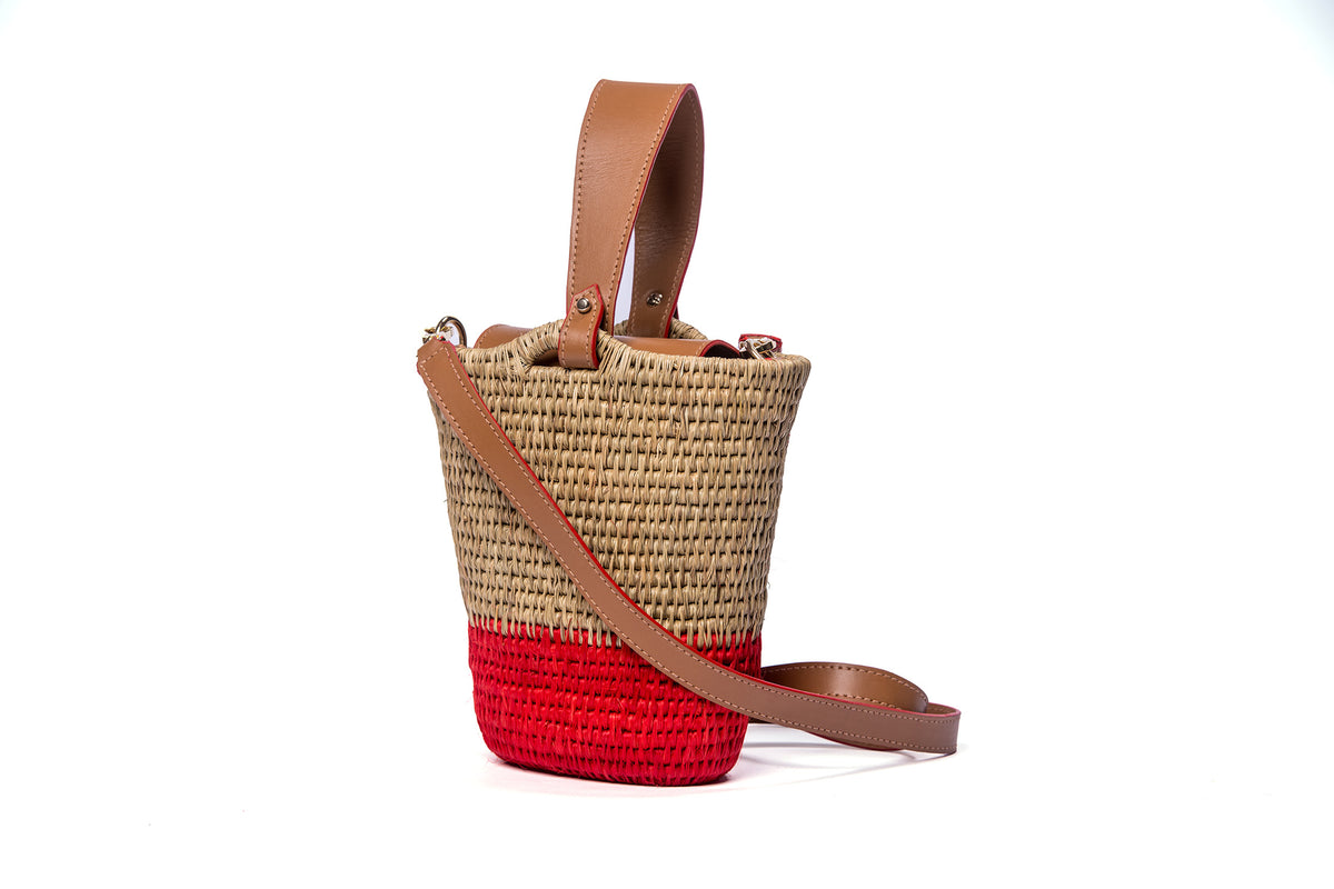 Zandi Artisanal Hand-Woven Bucket Bag