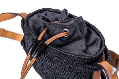 Thembi Handwoven Lutindzi Basket Bag