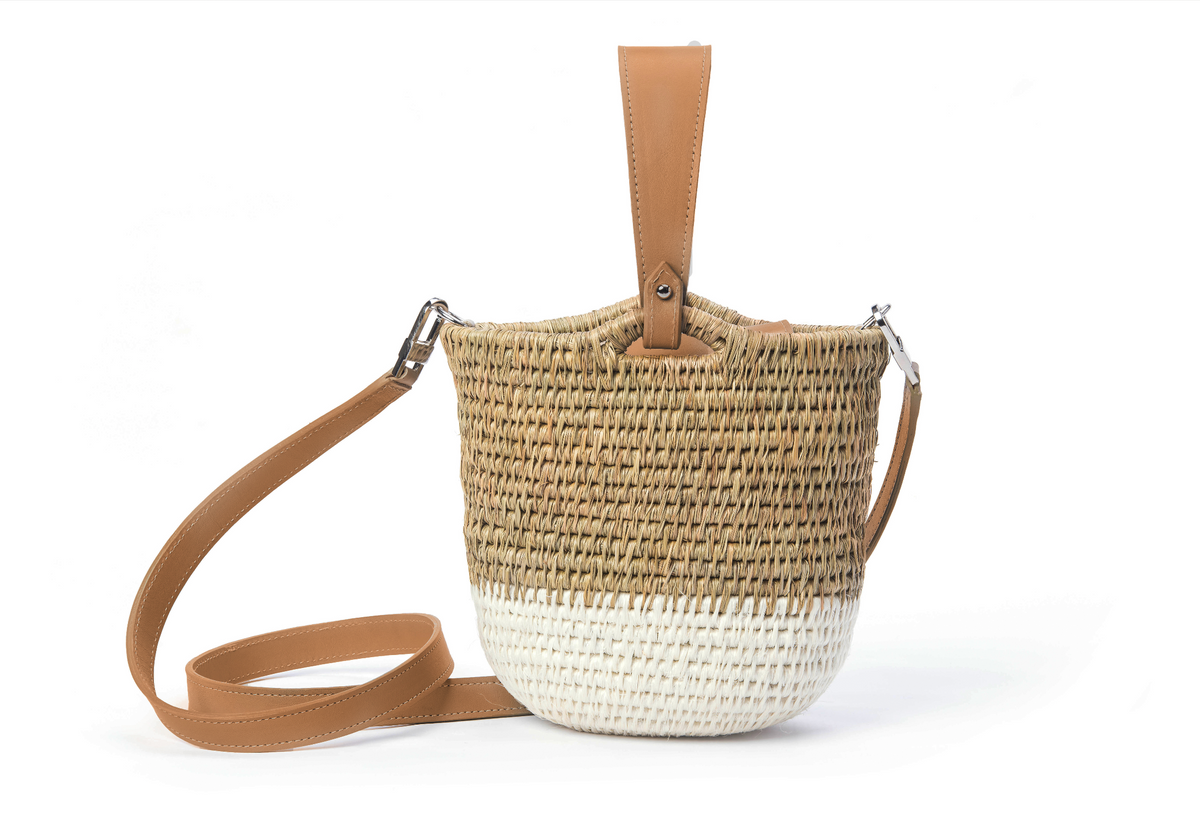 Zandi Artisanal Hand-Woven Bucket Bag