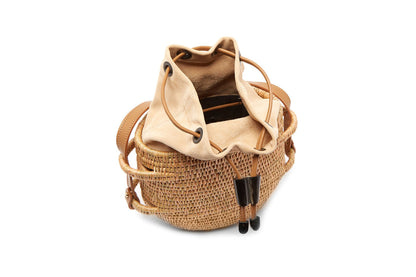 Thembi Handwoven Lutindzi Basket Bag
